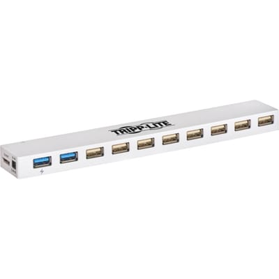 Tripp Lite U360-010C-2X3 interface hub USB 3.2 Gen 1 (3.1 Gen 1) Micro-B 5000 Mbit/s Wit