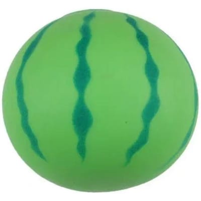 Squishy Watermeloen Stressbal Langzame Terugslag Rode Vent Knijpspeeltje voor Kinderen Volwassenen Stressverlichting Decompressie Plezier Kunstmatige Fruit green