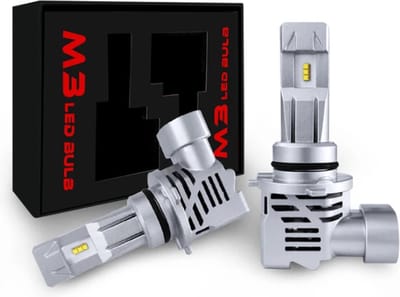TLVX HB4 9006 36000 Lumen Perfect fit LED lampen 6000k Helder Wit (set 2 stuks), CANBUS, CSP LED CHIP, 55 Watt, Auto - Scooter - Motor - Dimlicht - Grootlicht – Mistlicht - Koplampen - Autolamp - Autolampen 12V