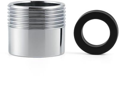 Cosensi - Slangadapter - Tuinaccessoire - Corrosiebestendig - 1,2 cm IG naar 3/4 Inch AG - Geschikt voor afwasmachine en wasmachine - 20 mm