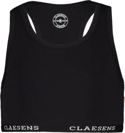 Claesen's® - Meisjes Croptop 1-Pack ZwartCL 7511-Black-2