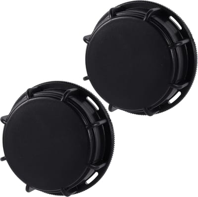 tankafdekking, S60, eindkap, IBC-tankaccessoires, ventiel, slangaansluiting, buisconnector voor watertank regenton, container