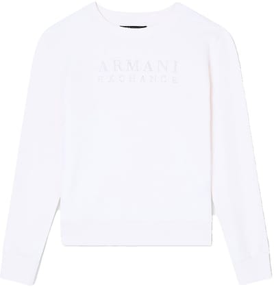 Armani Exchange Xw000985_af14284 Sweatshirt Wit S Vrouw