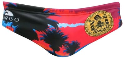 Turbo San Diego Proresist Zwemslip Rood L Man