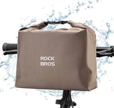 Waterdichte Fietsstuurtas voor Montage aan het Stuur - Verstelbare 2.5L tot 4L Inhoud