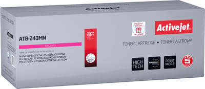 ActiveJet ATB-243MN toner voor brother printer; Brother TN-243M Vervanging; Opperste; 1000 pagina's; magenta.