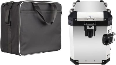 Motorbagage Tas - Motorfiets Koffer - Reizen Organiseren - Modulair Ontwerp - 40L - Zwart