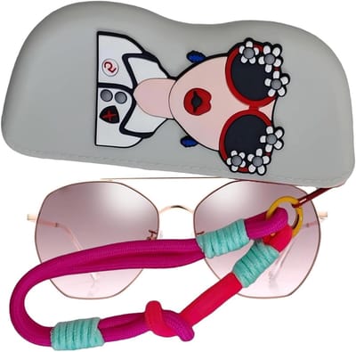 Brillen Etui - Pennenbakje Opbergtas - Oogaccessoires Beschermen - Siliconen Materiaal - 18 x 9 x 3 cm - Niet gespecificeerd