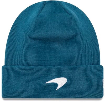 Wintermuts McLaren Unisex Seasonal Cuff Beanie Turquoise Blauw - UNI
