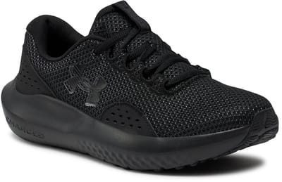Under Armour UA W Charged Surge 4-BLK Dames Sportschoenen - Zwart