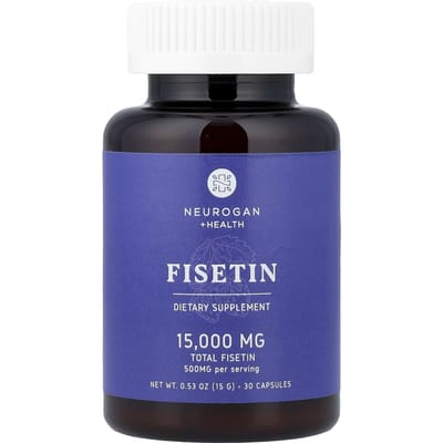 Neurogan Health, Fisetin, 500 mg, 30 capsules