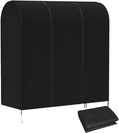 Kledinghoes - Kledingbeschermer - Kleding Opbergen - Stofdicht Ademend - 43x20x60 inch - Grijs