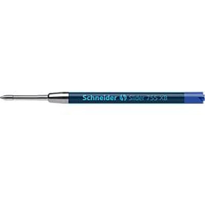 Navulling groot formaat XB SCHNEIDER Slider 755, lijndikte XB, blauw, 10 stuks