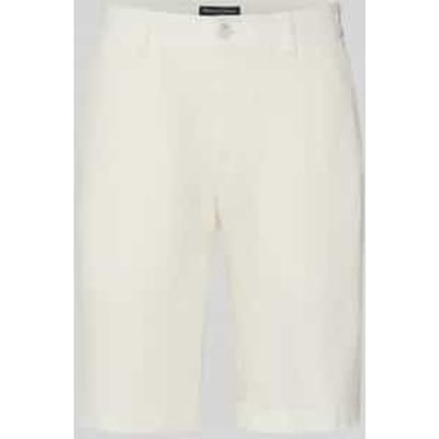 regular fit short van puur linnen model 'RESO JOGGER'