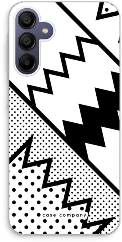 Case Company® - Hoesje geschikt voor Samsung Galaxy A15 hoesje - Pop Art #5 - Soft Cover Telefoonhoesje - Bescherming aan alle Kanten en Schermrand