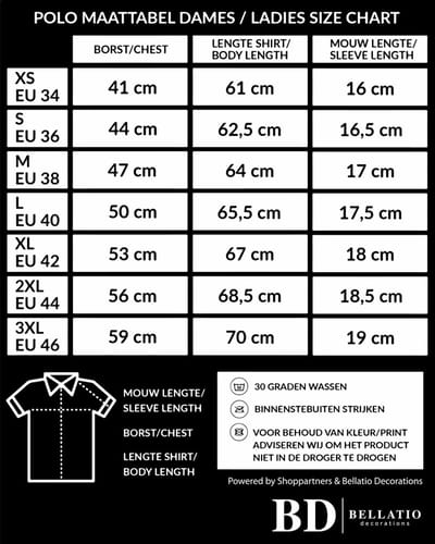 Oranje supporter polo t-shirt Holland met zwarte leeuw oranje dames - Koningsdag / EK WK S