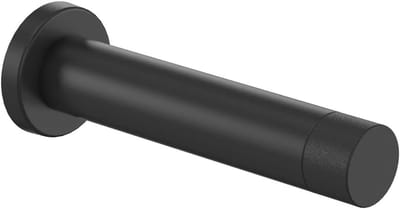 Deurstop - Deurvanger Deurstopper - Muren Beschermen - Opbouwmontage - 3 inch - Mat Zwart