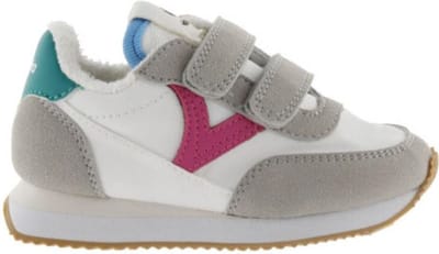 Victoria Meisjes Sneaker Wit/fuschia | Maat: 31