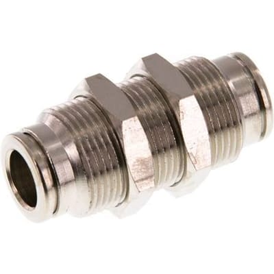 8mm Messing Insteekfitting Schotdoorvoer FKM