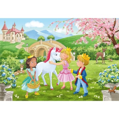 Ravensburger puzzel Prince & Princess - Twee puzzels - 12 stukjes - kinderpuzzel