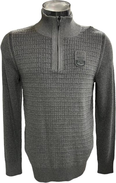 PME Legend Trui/Sweater/Vest Grijs - Maat S