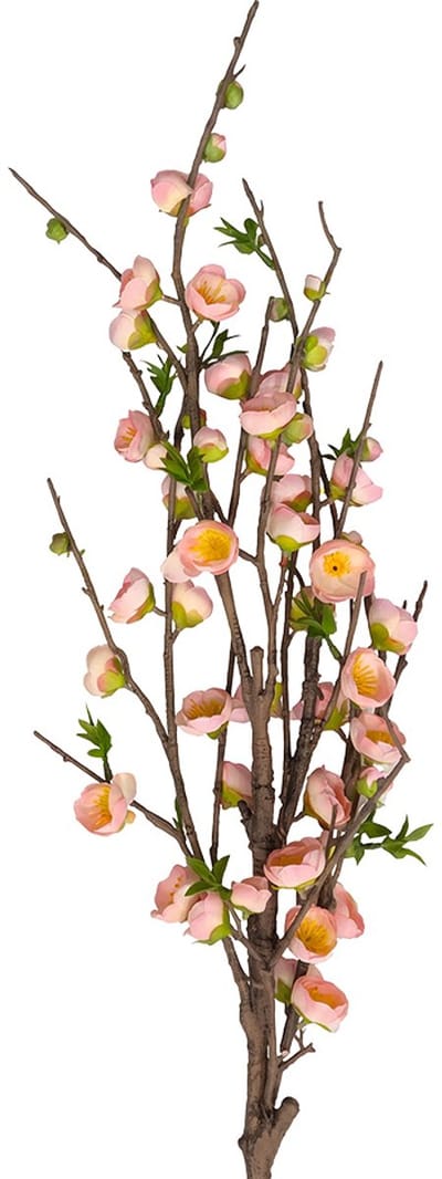 Clayre & Eef Decoratie Tak Roze Kunststof