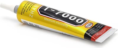 Viewr T-7000 Lijm 50 ML Zwarte lijm voor smartphones, tablets, sieraden en veel meer - Industriele Lijm Zwart incl. Precisietip