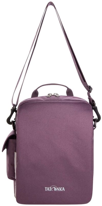 TATONKA Schoudertas Gordeltas Check In RFID Block Midnight Plum Donkerpaars