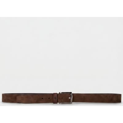 Tommy Hilfiger Denton Elevated Suede Belt Rich Walnut Taglia: 115 | Cinture Outlet | Uomo | Marrone