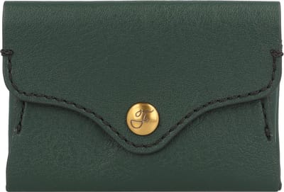 FOSSIL Kaarthoes Heritage Card Case Pine Green Donkergroen