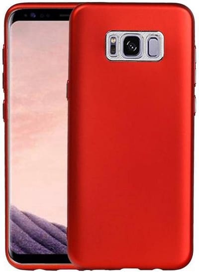 Design TPU Hoesje - Hoesje Geschikt voor Samsung Galaxy S8 Rood