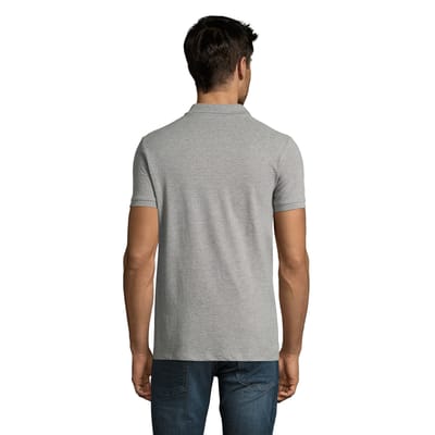 SOLS Heren Perfect Melange Poloshirt (Grijze Melange)