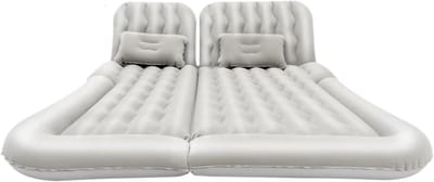 Auto Luchtmatras - Draagbaar Slaapbed - Kamperen en Reizen - Dubbellaags Opblaasbaar - 68 cm Hoofdbreedte - One Color
