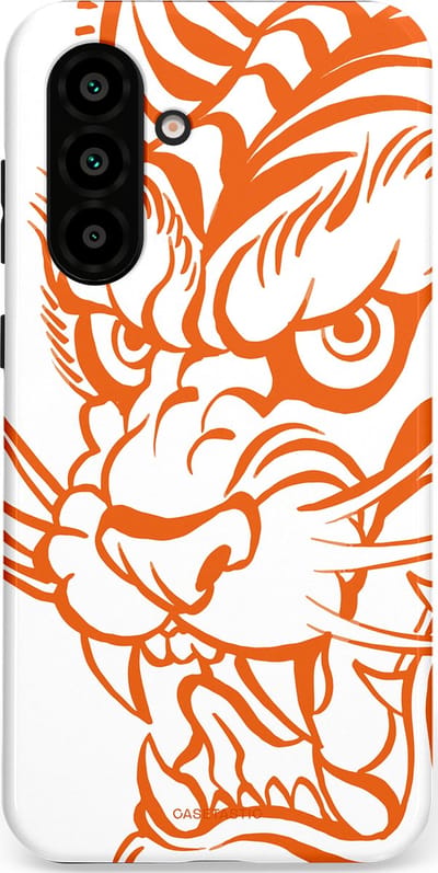 Casetastic Hoesje Geschikt voor Samsung A56 / A36 - Stijlvolle Beschermende Duo-layer Case - Wilde lijnen