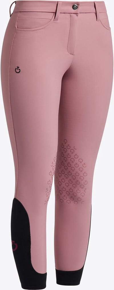 Cavalleria Toscana Jumping Rijbroek Knee Grip Meisjes FW24 S Dusty Rose
