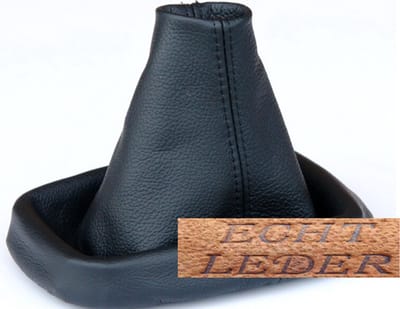 ECHT Leder pookhoes Geschikt voor Volkswagen Passat 3BG 2000-2005