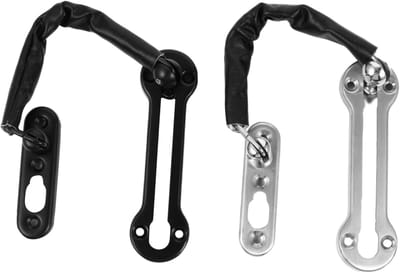 Deurslot Ketting - Veiligheidslatch Deur - Extra Beveiliging - Roestvrij Staal - 12.7cm - Diverse Kleuren