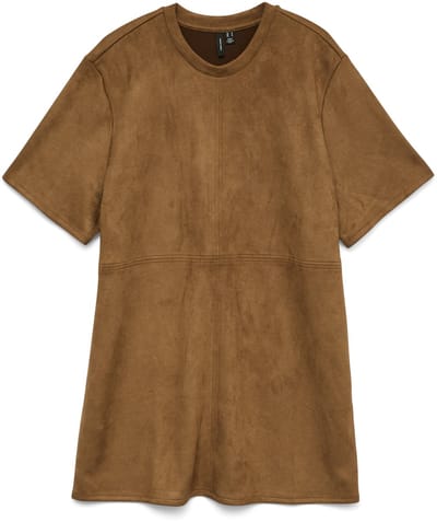 VERO MODA - VMBELLA SS FAUX SUEDE SHORT DRESS JRS EX - Dames - Mini jurken
