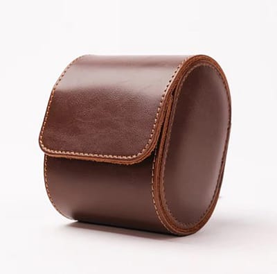 Actie4you® - Horloge Reisetui - Horloge Etui - Horloge Doos - Horloge opbergdoos – Voor 1 horloge - Bruin