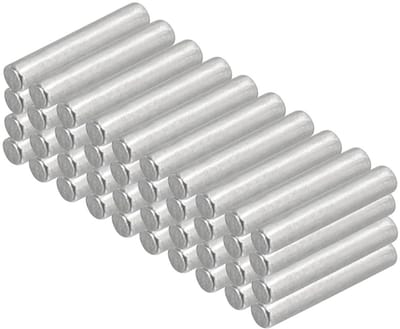 304 RVS Plugs 1.5 x 8 mm - 50 Stuks Groefpennen voor Meubels, Bunk Bed Hardware en Plankmontage