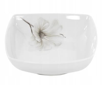 Diepe Kom 18,5cm 0,6L Magnolia Akcent Porselein - Vaatwasser/Magnetron