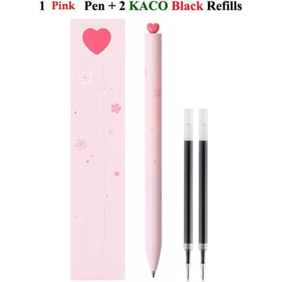 Nieuwe Uitgave Schattige Lieve Gelpen Set Cadeaubox 0,5 mm Fijn Sneldrogend Mode School Kantoor Huis Schrijf Onderteken Pennen Kantoorbenodigdheden white