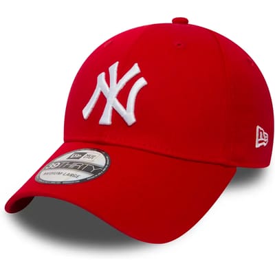 New Era 39THIRTY LEAGUE BASIC New York Yankees Cap - Red - L/XL