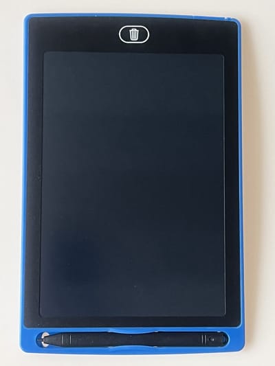 Afecto Tekenbord Kinderen - Uitwisbordje - blauw - Grafische Tablet - Teken en schrijf tablet - 8,5 Inch - Schrijf Tablet - LCD - Voor Jongens en Meisjes - Leerzaam - Tekenblad - Schrijfbord -