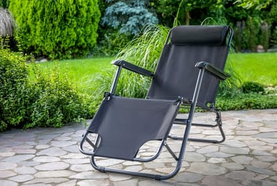 Opvouwbare tuinligstoel - comfortabel en verstelbaar