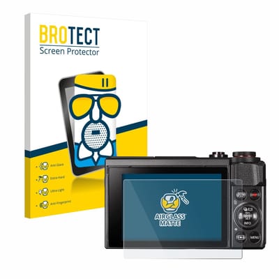 BROTECT - Screenprotector voor Canon PowerShot G7 X Mark II - Folie Beschermfolie Beschermglas matte