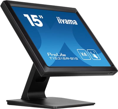 iiyama T1531SR-B1S computermonitor 38,1 cm (15") 1024 x 768 pixels XGA LCD touchscreen zwart