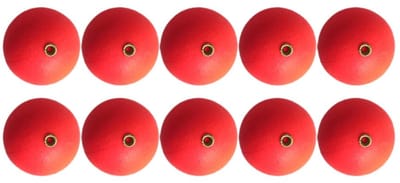 Dailygoods- Strike Indicator Hoogwaardige Kwaliteit - Vissen Bobbers - 10 Stuks - 15mm - Ultralicht - Draagbaar Ontwerp - Opvallende Kleur - Visdobbers