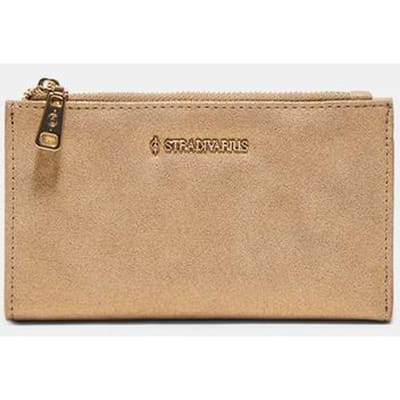 Stradivarius Basic portemonnee met rits  Geel OS