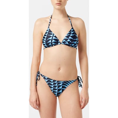 Scotch & Soda Reversible Printed Bikini Top House Of Mirrors Blue Taglia: XS | Bikini Outlet | Donna | Blu